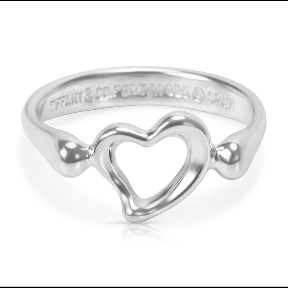 Tiffany & Co Heart Ring - Size 7